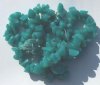 16-inch Strand of Dyed Milky Turquoise Glass Chips